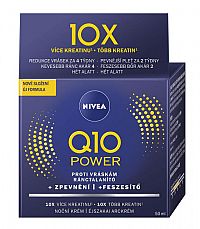 NIVEA Q10 POWER Spevňujúci nočný krém proti vráskam, normálna pleť 1x50 ml