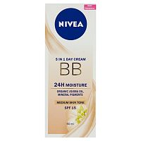 NIVEA Skrášľujúci hydratačný BB krém 5v1 tmavý 50 ml