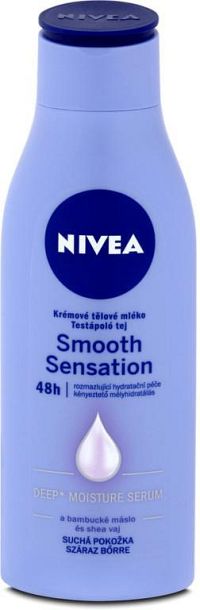 Nivea Smooth Sensation krémové telové mlieko pre suchú pokožku 250 ml