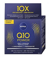 NIVEA Spevňujúci nočný krém Q10 POWER proti vráskam, normálna pleť 1x50 ml