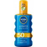 Nivea Sun Neviditeľný sprej Protect&Dry OF50 1×200 ml, neviditeľný sprej