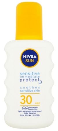 NIVEA SUN SPREJ OPALOV ULTRA SENSITIVE OF30 200ML 1×200 ml, sprej