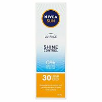 Nivea Sun Zmatňujúci pleťový krém OF30 1×50 ml, zmatňujúci pleťový krém