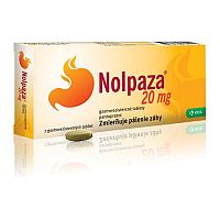 Nolpaza 20 mg tbl ent (blis. OPA/Al/PVC/Al) 1x7 ks