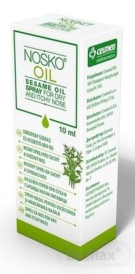 Nosko Oil nosový sprej na suchý a svrbiaci nos 10 ml