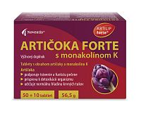 Noventis ARTIČOKA FORTE s monakolínom K 60 tabliet