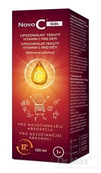 Novo C kids LIPOZOMÁLNY TEKUTÝ VITAMÍN C PRE DETI 1×120 ml