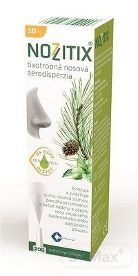 NOZITIX tixotropná nosová aerodisperzia (200 jednotlivých dávok) 1x10 ml