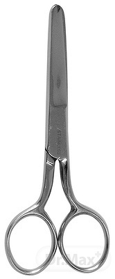 NOŽNIČKY DO LEKÁRNIČKY - tupé 11 cm 1×1 ks, z nehrdzavejúcej ocele