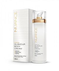 NUANCE GLAMOUR telový krém pre všetky typy pleti, 200 ml