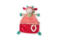 NUK HAPPY FARM Dečka-maznáčik+hryzadlo Kravička 1x1kus