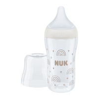 NUK Perfect Match flaša sklo s kontrolou teploty 230 ml