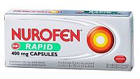 NUROFEN Rapid 400 mg Capsules cps mol 1x10 ks