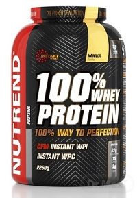 NUTREND 100% WHEY PROTEIN 1×2250 g, vanilkový proteín