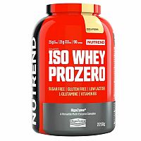Nutrend Iso Whey Prozero 2250 g čokoládové brownie