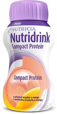 NUTRIDRINK COMPACT PROTEIN s príchuťou broskyňa a mango 24x125 ml