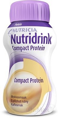 NUTRIDRINK COMPACT PROTEIN s príchuťou mocca 24x125 ml