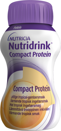 NUTRIDRINK COMPACT PROTEIN ZÁZVOR 24×125 ml, nápoj