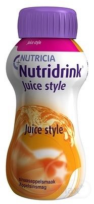NUTRIDRINK JUICE STYLE POMARANC 4X200ML 4×200 ml, nápoj