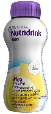 NUTRIDRINK MAX VANILKA 4X300ML 4×300 ml, nápoj