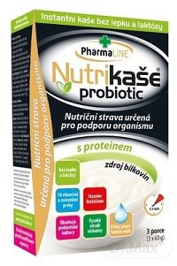Nutrikaša probiotic - s proteínom 3×60 g, bez gluténu a laktózy