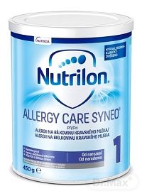 Nutrilon 1 ALLERGY CARE SYNEO 1×450 g, mliečna výživa v prášku, 0m+