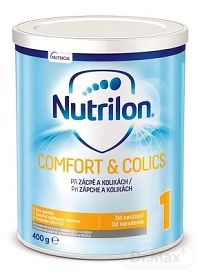 Nutrilon 1 COMFORT & COLICS 1×400 g, mliečna výživa, od narodenia