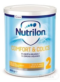 Nutrilon 2 COMFORT & COLICS špeciálna mliečna výživa v prášku následná (od ukonč. 6. mesiaca) 1x400 g