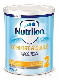 Nutrilon 2 COMFORT & COLICS špeciálna mliečna výživa v prášku následná (od ukonč. 6. mesiaca) 1x400 g