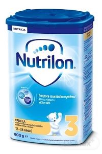 Nutrilon 3 Pronutra Vanilla 6×800 g, batoľacia mliečna výživa v prášku (od ukonč. 12. mesiaca)