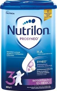 Nutrilon 3 PROSYNEO H.A. - Hydrolyzed Advance 1×800 g, detská výživa