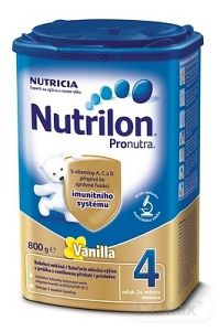 Nutrilon 4 Pronutra Vanilla 6×800 g, batoľacia mliečna výživa v prášku (od ukonč. 24. mesiaca)