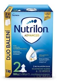 Nutrilon Advanced 2 DUO BALENIE 1×1000 g, dojčenské mlieko od uk. 6m