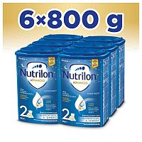 Nutrilon Advanced 2 Good Night 6×800 g, dojčenské mlieko