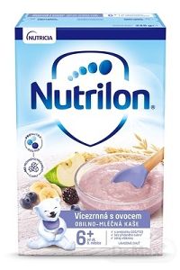 Nutrilon obilno kaša viaczrnná s ovocím 6+ 225 g