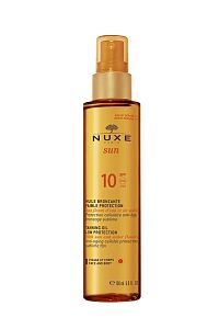 NUXE Bronzujúci olej s vysokou ochranou - SPF 10 150 ml