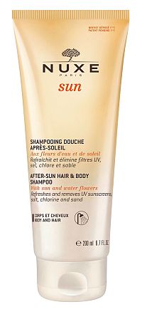 NUXE sun Šampón po opaľovaní na vlasy a telo 200 ml
