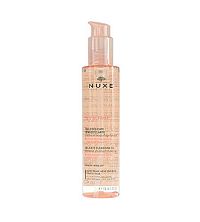 NUXE VERY ROSE Delikátny odličovací olej 1×150 ml, s výťažkom z ruží a olejom zo sladkej mandle