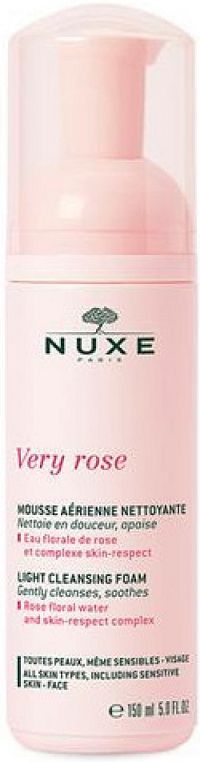 NUXE VERY ROSE Ľahká čistiaca pena 1×150 ml, vôňa ruží