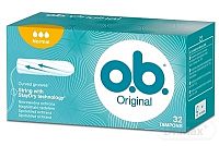 o.b. Original Normal hygienické tampóny (inov.2018) 1x32 ks