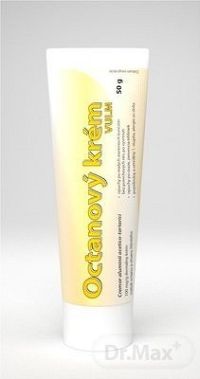 Octanový krém VULM (CREMOR ALUMINII ACET.-TARTAR.) crm der (tuba lam.) 1x50 g