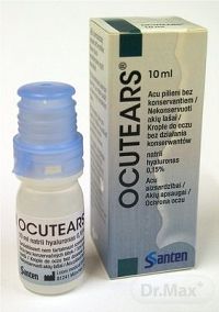 OCUTEARS očná viskoelastická emulzná instilácia 1x10 ml