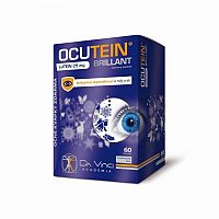 OCUTEIN BRILLANT Luteín 25 mg - DA VINCI cps 60 ks + očné kvapky OCUTEIN Sensitive 15 ml , 1x1set