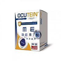 OCUTEIN BRILLANT Luteín 25 mg - DA VINCI cps 90+30 navyše (120 ks) + Darček, 1x1 set