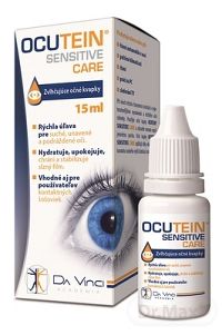 OCUTEIN SENSITIVE CARE - DA VINCI zvlhčujúce očné kvapky 1x15 ml