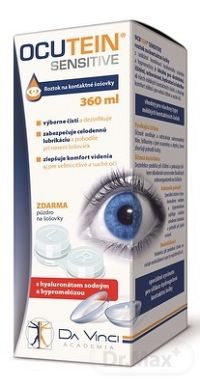 OCUTEIN SENSITIVE - DA VINCI 1×360 ml, roztok na kontaktné šošovky