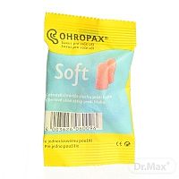 OHROPAX SOFT Ušné vložky v papierovom obale 1x2 ks