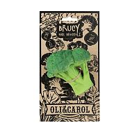 Oli&Carol Brucy the Broccoli - hryzátko a hračka do vody brokolica 1 kus