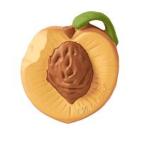 Oli&Carol hryzadlo broskyňa Palm 1×1 ks, hryzátko pre deti