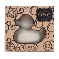 OLI&CAROL hryzatko kačička Elvis the Duck Grey 1×1 ks, hryzatko